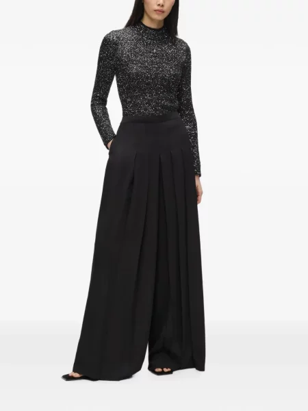 Pantaloni Karl Lagerfeld negru
