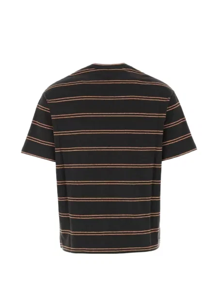 Tricou Jil Sander cu broderie negru