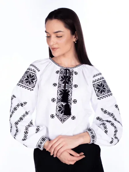 Вишита сорочка Едельвіка бавовна/поліестер білий