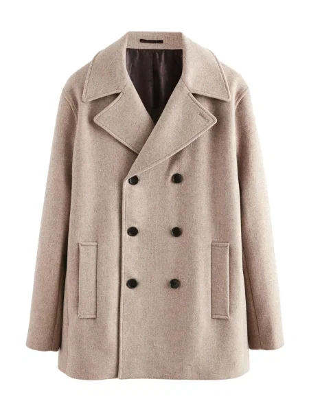 Next Palton de primăvară-toamnă bej