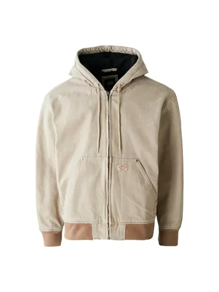 DICKIES Prehodna jakna Hilham Canvas pesek