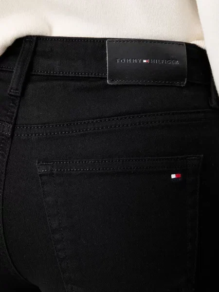 Tommy Hilfiger дънки flare дамски черно