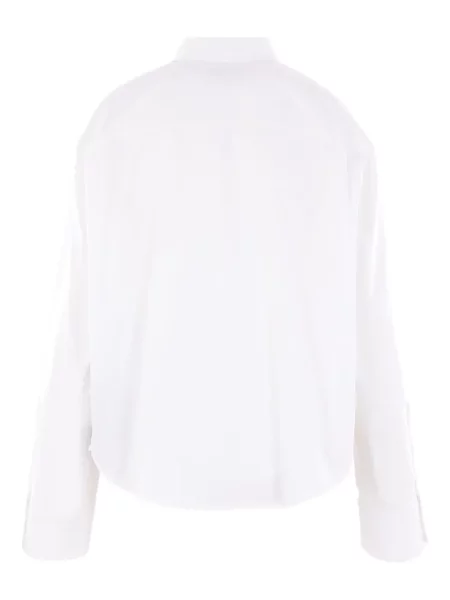 Cămașă Balenciaga din poplin alb