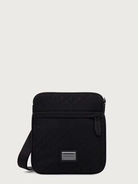 Emporio Armani Geantă reporter negru