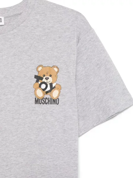 Koszulka dziecięca Moschino szara