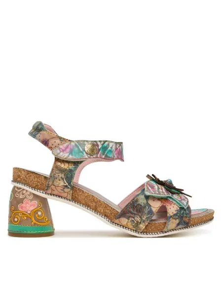 Laura Vita Босоніжки Framboiseo 33 Кольоровий