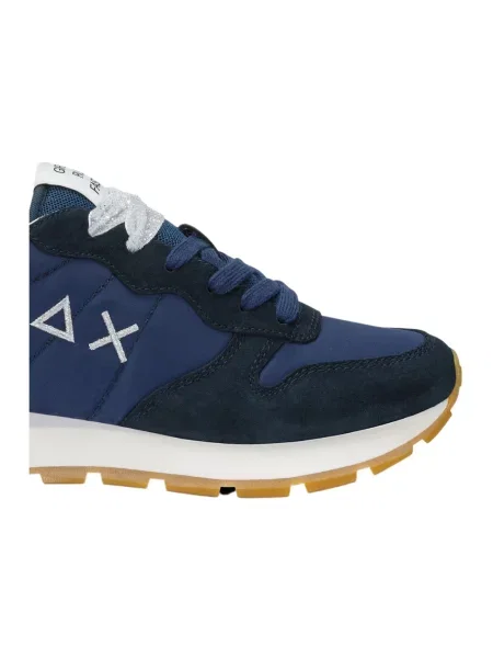 Sneakersy Sun68 casual niebieskie