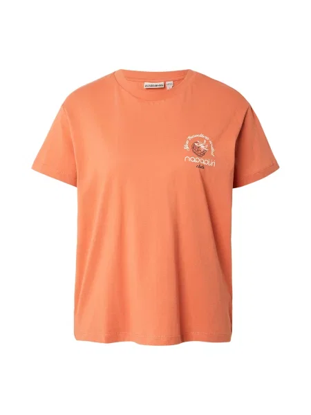 NAPAPIJRI Tricou SALMYS bleumarin / roz pudră alb