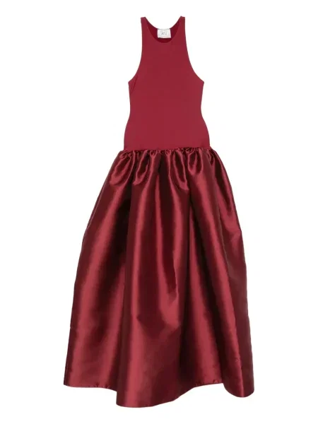 Rochie Atu Body Couture cu volane de costum roșu