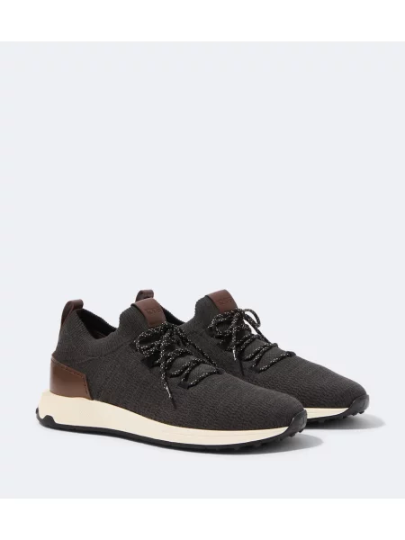 Sneakerși Tod's din piele gri