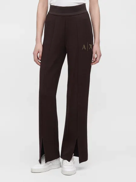ARMANI EXCHANGE Nohavice tmavohnedá