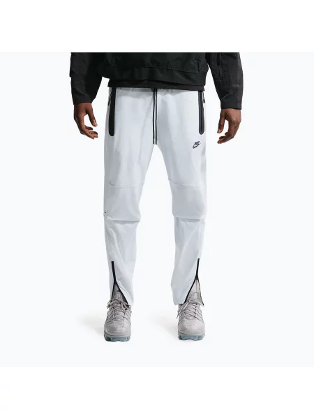 Pantaloni pentru bărbați Nike Tech Woven off white/black alb
