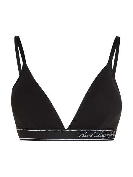 Karl Lagerfeld Sutien negru alb