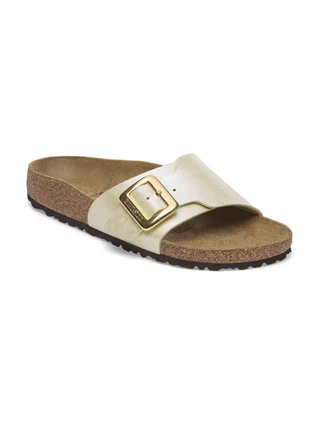 Birkenstock klapki Catalina Graceful Cushion Buckle biały