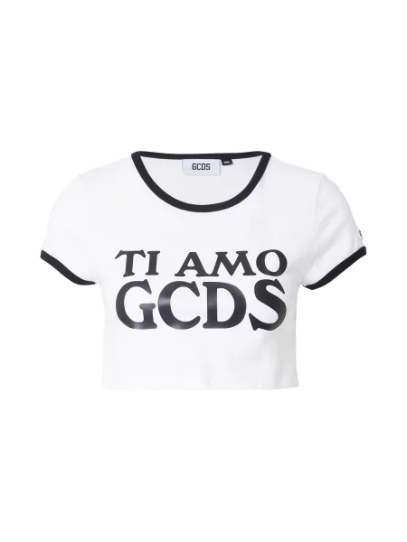 GCDS Póló fekete fehér