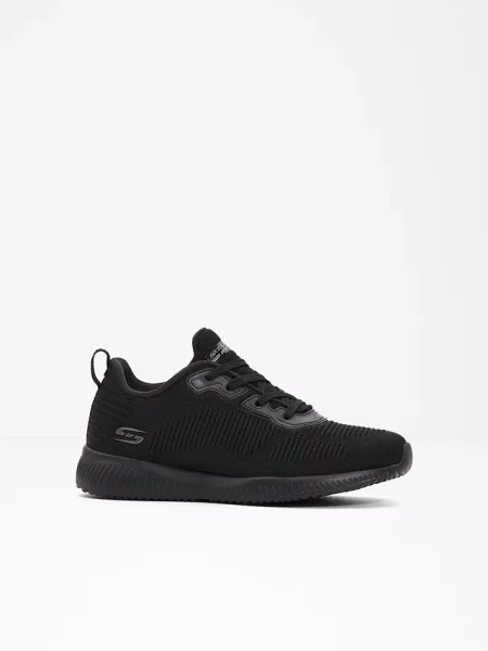 Wygodne sneakersy Skechers z pianką memory czarne