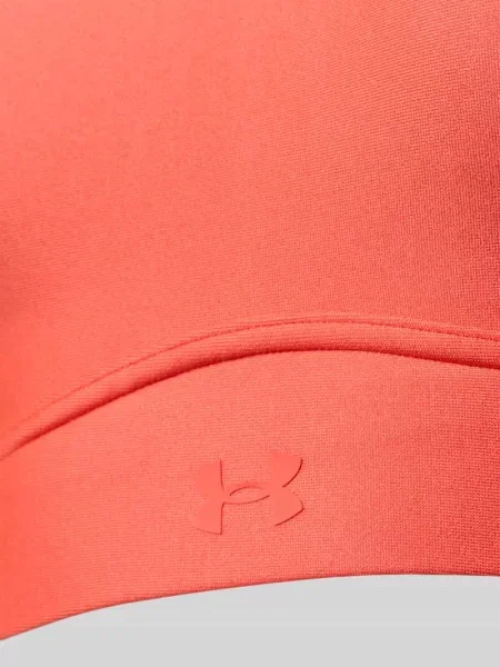 Biustonosz sportowy o kroju regular fit z nadruk z logo Model Infinity' Under Armour czerwony