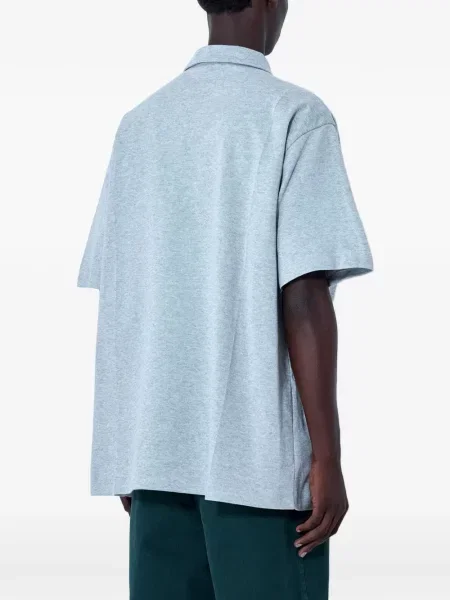 Μικρός polo Miu Miu γκρι