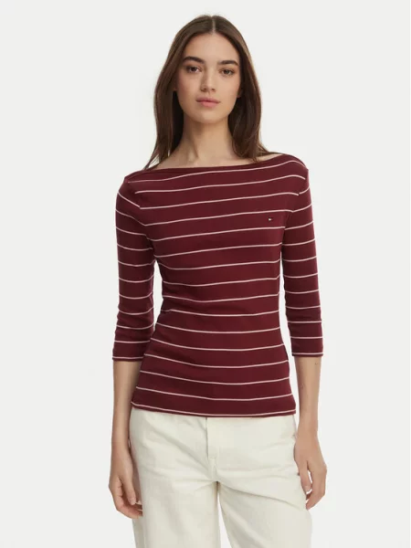 Tommy Hilfiger Bluzka New Cody czerwony