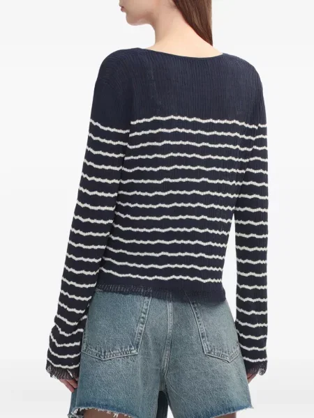 Cardigan Rag & Bone cu dungi albastru