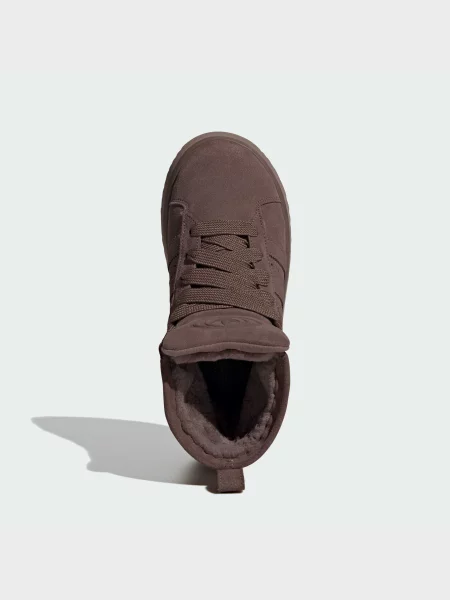 Замшевые ботинки Adidas коричневые