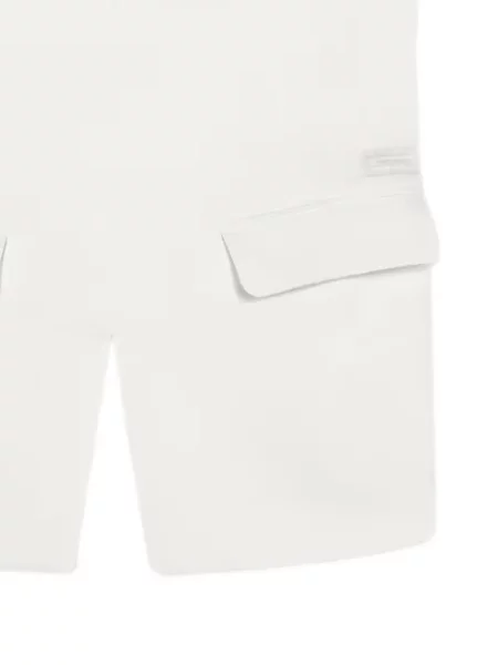 Top Armani Exchange cu spatele deschis alb