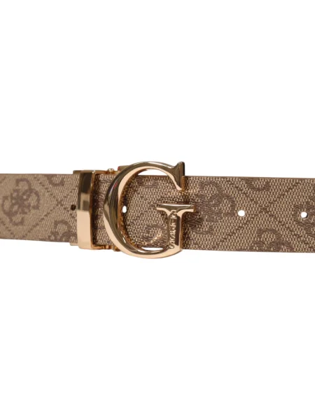 С две лица Guess CALISTA бежово бяло