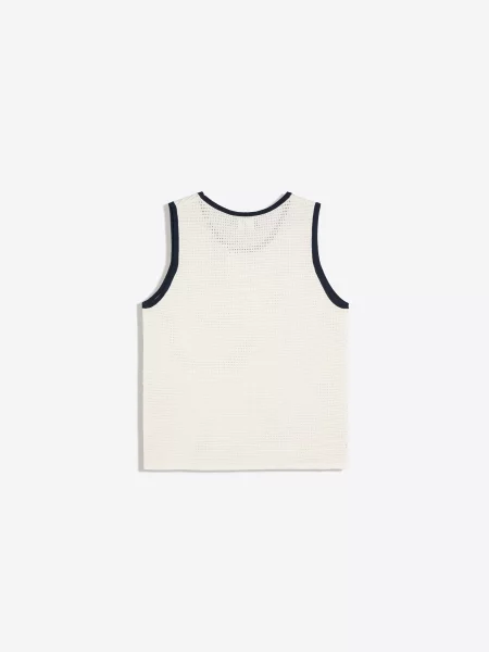 Bershka Tričko čierna / ako vlna biela