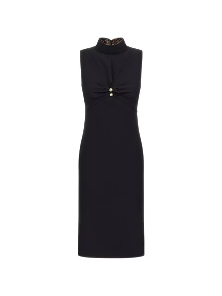 Rochie midi Roberto Cavalli negru