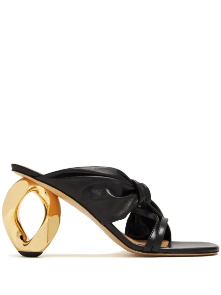 Papuci tip mules Jw Anderson negru