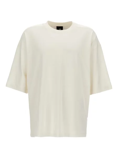 Tricou Thom Krom cu decolteu rotund scurt galben