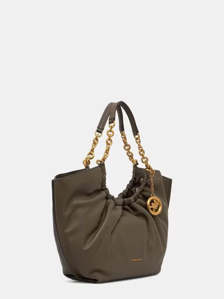 Кожаная сумка шоппер Michael Michael Kors