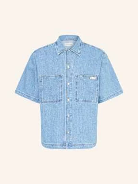 Calvin Klein Jeans Koszula Jeansowa Relaxed Fit blau niebieska