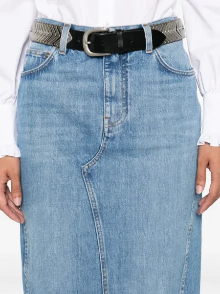 Fustă din denim Givenchy albastru