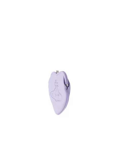 Portfel Vivienne Westwood w serca fioletowy