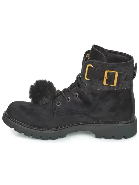 Pantofi Caterpillar de catifea negru