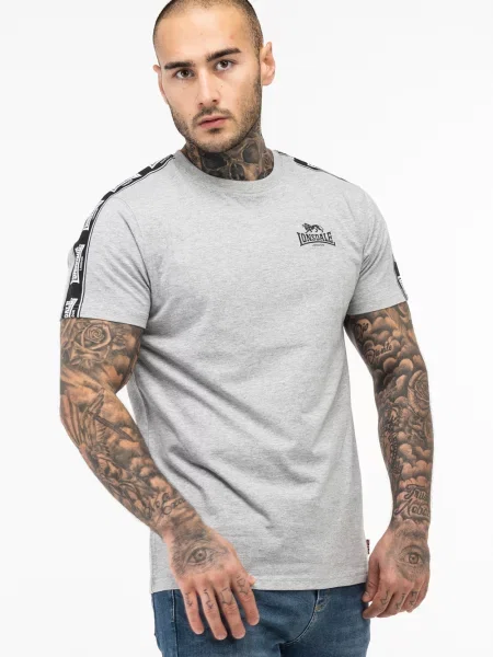 Tricou Lonsdale gri