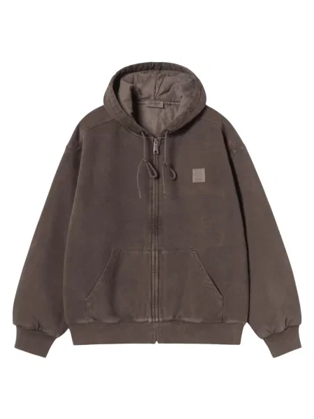 Bluza z kapturem Carhartt Wip brązowa