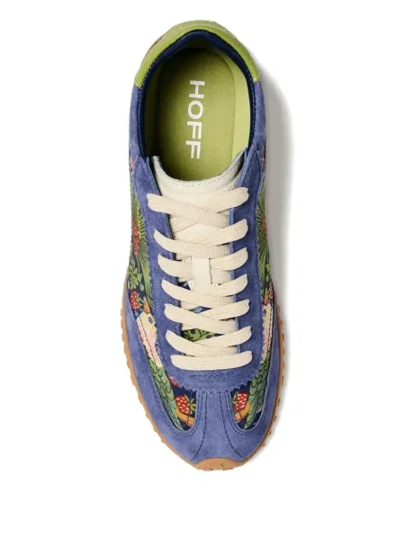 Маратонки Hoff на цветя с принт синьо