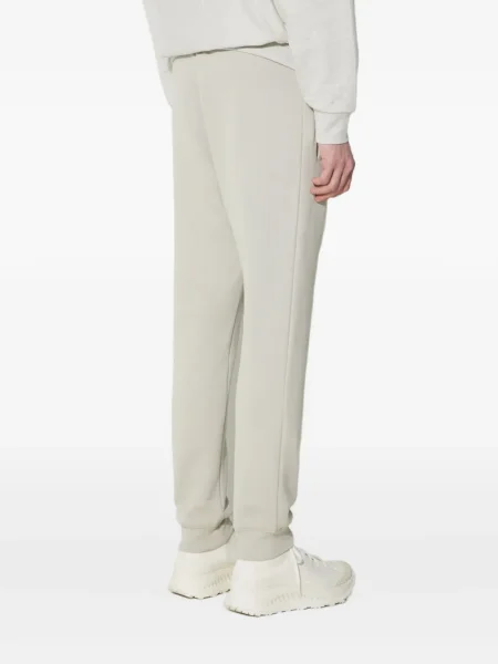 Класически панталон Adidas на райета бродирани зелено