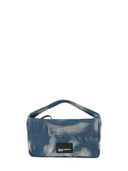 KARL LAGERFELD JEANS Torba za čez ramo / modra bež