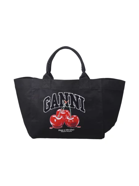 GANNI torebka czarna