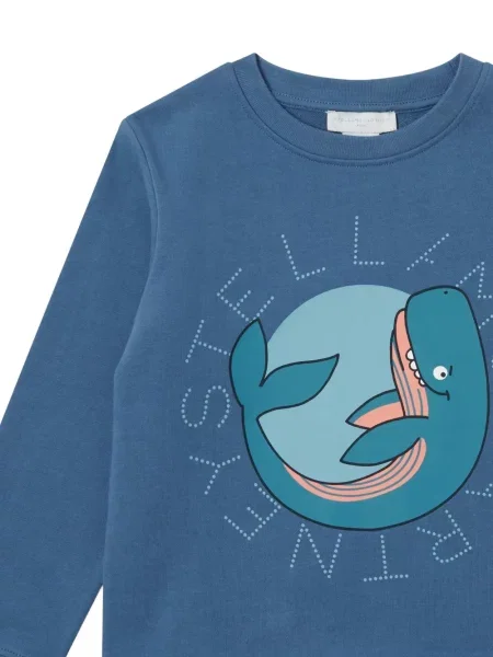 Bluza dziecięca Stella Mccartney niebieska