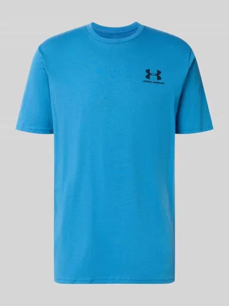 T-shirt sport o kroju regular fit z mieszanki bawełny Under Armour