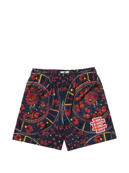 Pantaloni scurți Eric Emanuel plasă albastru
