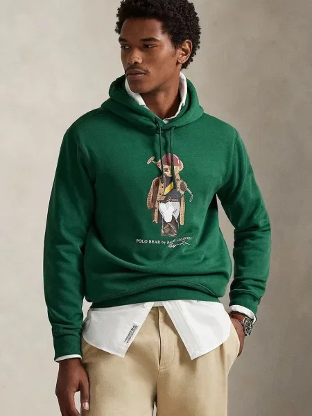 Polo Ralph Lauren Majica dugih rukava zelena