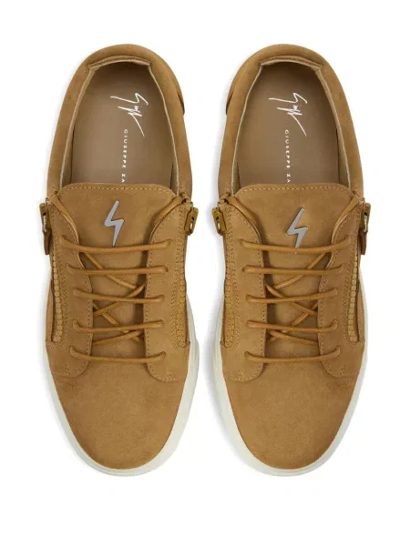 Sneakerși Giuseppe Zanotti Frankie din piele de căprioară