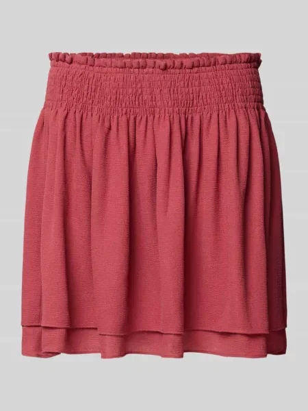 Spódnica mini z fakturą krepy model ‘SMILE’ Essentiel Antwerp