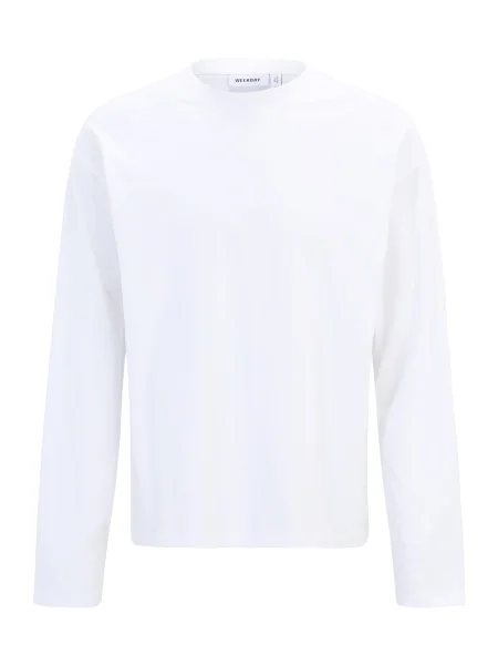 WEEKDAY Tričko bílá