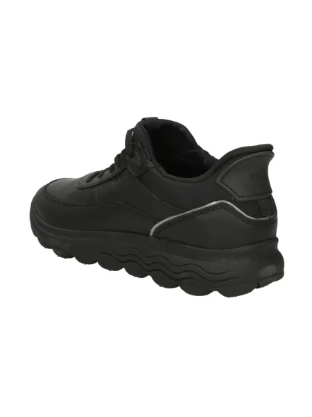 Sneakersy Geox skórzane czarne